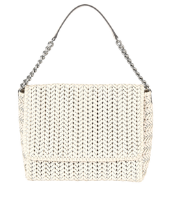 Neeson Shoulder Bag, Leather, Cream, MIC, 3*